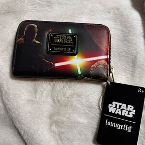 Loungefly Disney Star Wars Episode II Attack Of The Clones Zip Around Wallet